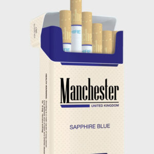 Manchester United Kingdom Sapphire Blue Cigarettes - 1 Carton (10 Packs)