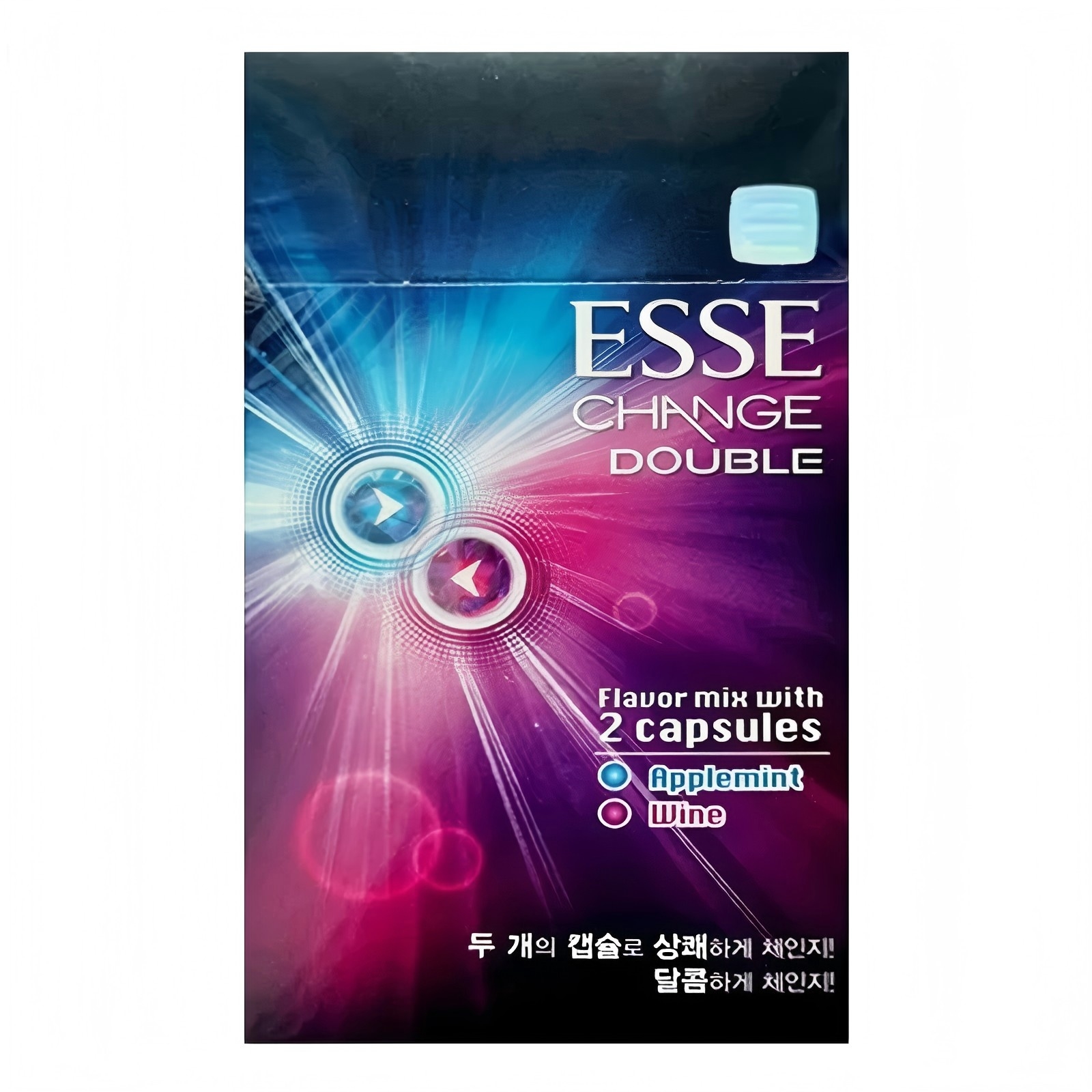 ESSE Change Double Applemint Wine - 1 Carton (10 Packs)
