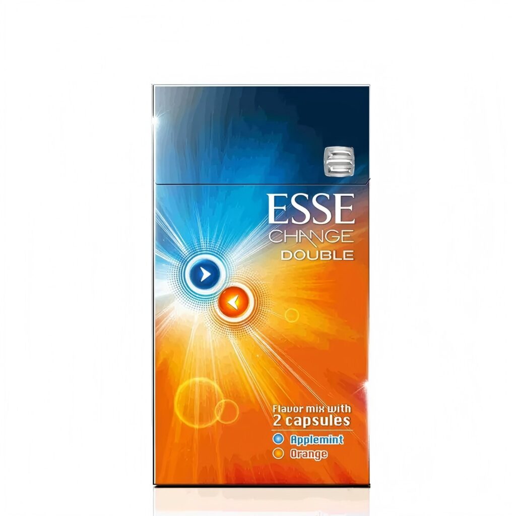 ESSE Change Double Applemint Orange - 1 Carton (10 Packs) [SS-259]
